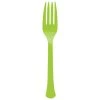 Flash Sale 🧨 Kiwi Green Heavy Weight Plastic Forks, 150ct. by Amscan 👏