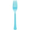 Coupon 👍 Caribbean Blue Heavy Weight Plastic Forks, 150ct. by Amscan 😉