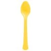 Deals 💯 Yellow Sunshine Heavy Weight Plastic Spoons, 150ct. by Amscan 🔔