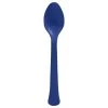 Flash Sale 😀 Navy Heavy Weight Plastic Spoons, 150ct. by Amscan ❤️