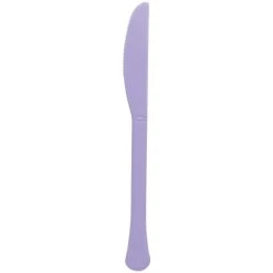 Discount 🎉 Lavender Heavy Weight Plastic Knives, 150ct. by Amscan 🔥