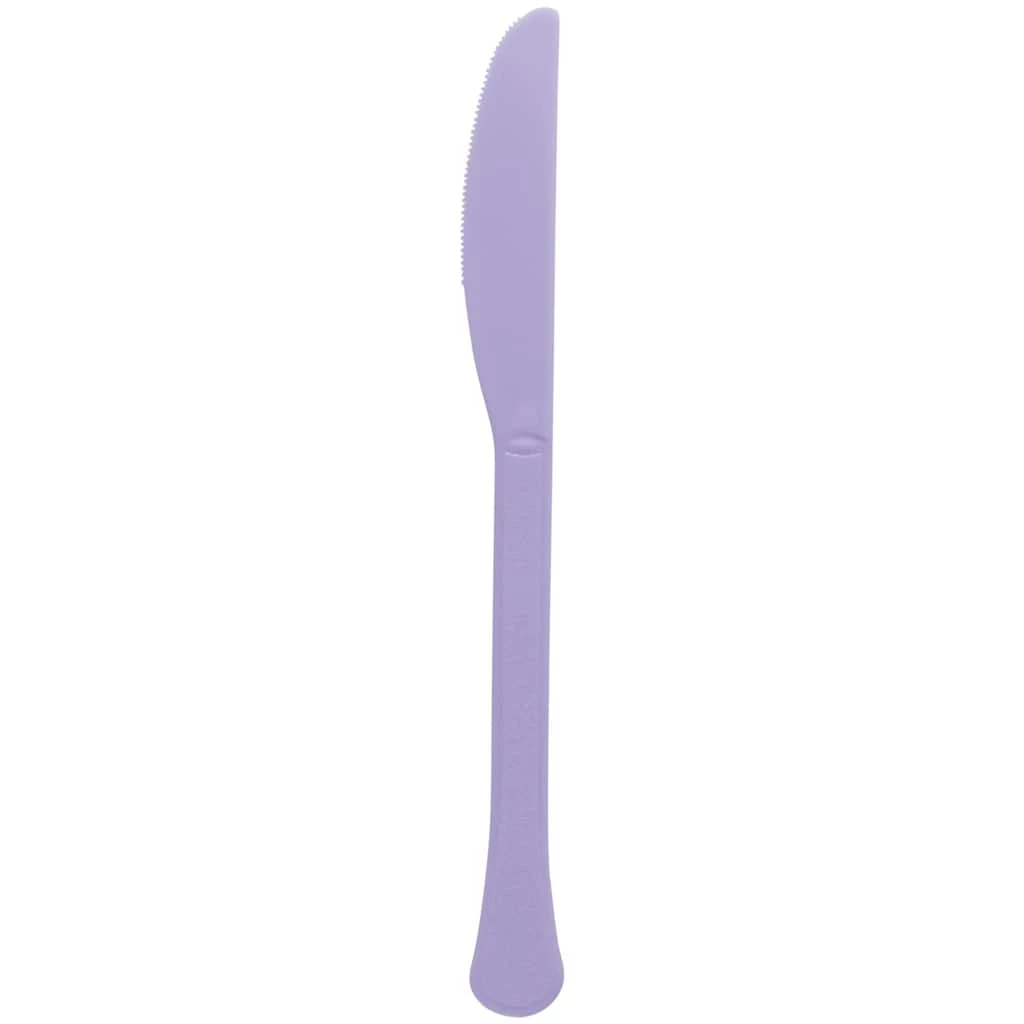 Discount π Lavender Heavy Weight Plastic Knives, 150ct. by Amscan π₯ 1 Discount π Lavender Heavy Weight Plastic Knives, 150ct. by Amscan π₯