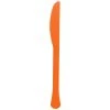 Deals 👏 Orange Peel Heavy Weight Plastic Knives, 150ct. by Amscan 🔔