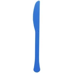 Outlet 🛒 Bright Royal Blue Heavy Weight Plastic Knives, 150ct. by Amscan 🥰
