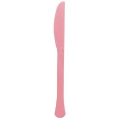 Buy 👏 Pink Heavy Weight Plastic Knives, 150ct. by Amscan 🧨