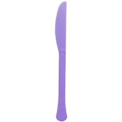 Brand new ⌛ Purple Heavy Weight Plastic Knives, 150ct. by Amscan 🔥