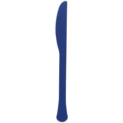 New ⌛ Navy Heavy Weight Plastic Knives, 150ct. by Amscan 🧨