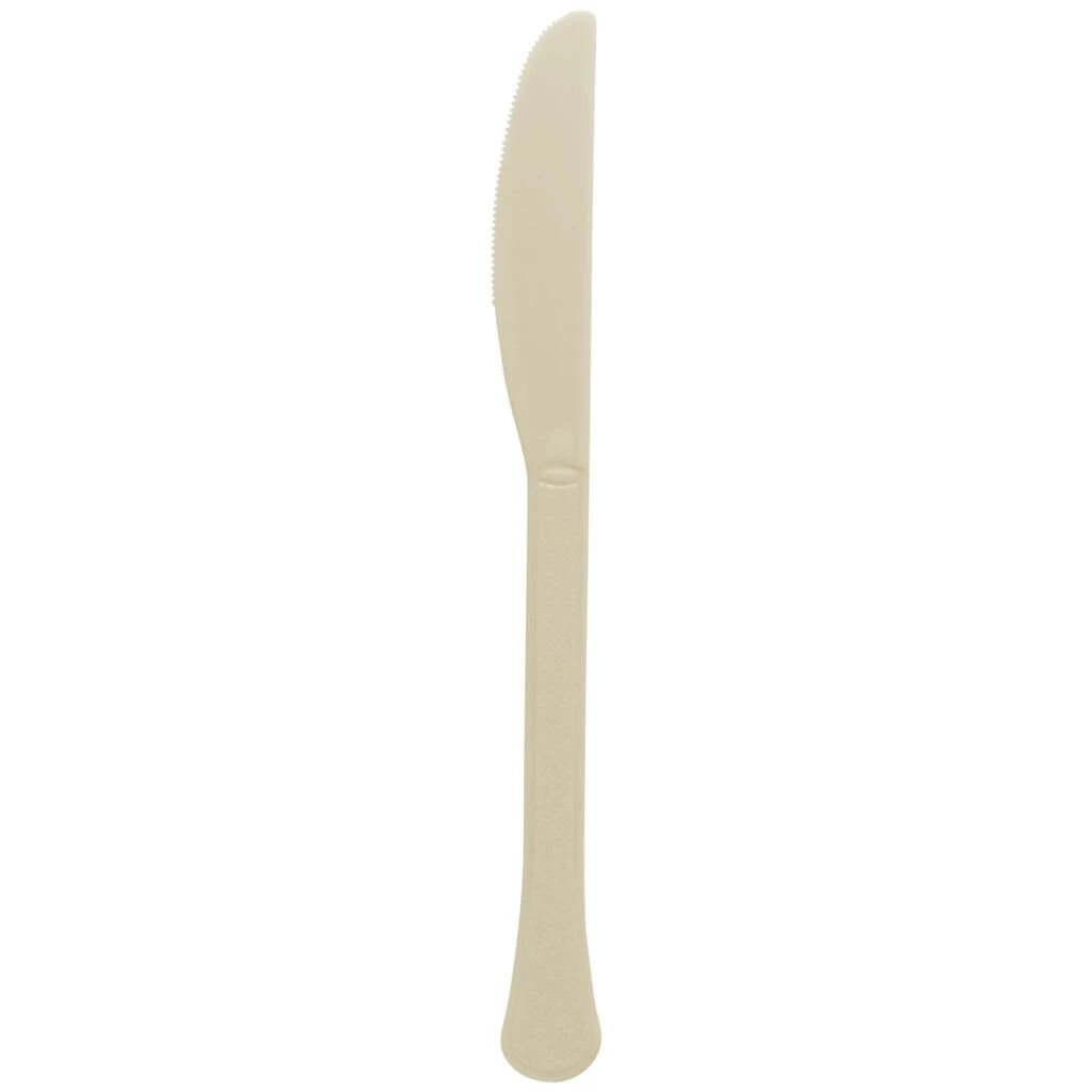 Promo 🥰 Vanilla Creme Heavy Weight Plastic Knives, 150ct. by Amscan ✨ 1 Promo 🥰 Vanilla Creme Heavy Weight Plastic Knives, 150ct. by Amscan ✨