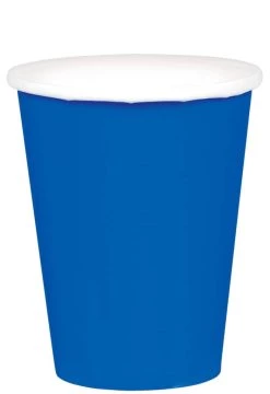 Budget 🧨 Bright Royal Blue 9 oz. Paper Cups, 120ct. by Amscan 🔔