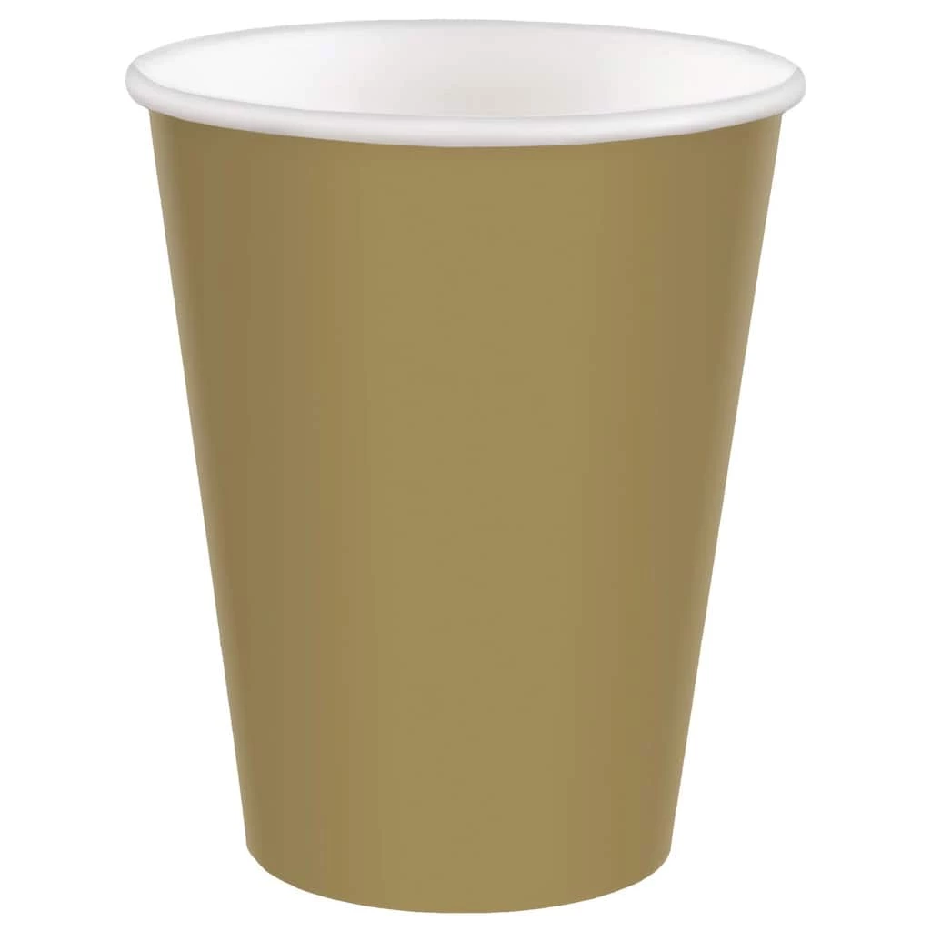 Deals ✨ 9oz. Gold Paper Cups, 120ct. by Amscan ❤️ 1 Deals ✨ 9oz. Gold Paper Cups, 120ct. by Amscan ❤️
