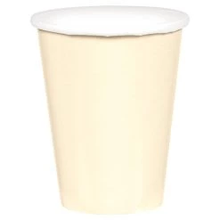 Brand new 👍 9oz. Vanilla Creme Paper Cups, 120ct. by Amscan 🥰