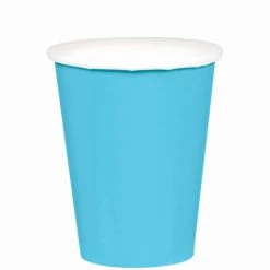Top 10 😉 9oz. Caribbean Blue Paper Cups, 120ct. by Amscan ⌛