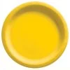 Wholesale 👍 10" Yellow Sunshine Round Paper Plates, 80ct. by Amscan 🤩