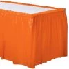 Best deal 😉 Orange Peel Plastic Table 👗 Skirt, 2ct. by Amscan 🔥
