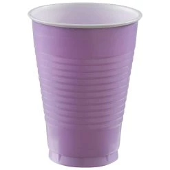 Coupon 🎁 12oz. Lavender Plastic Cups, 150ct. by Amscan ⌛