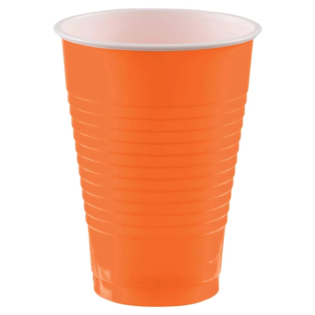 Wholesale π 12oz. Orange Peel Plastic Cups, 150ct. by Amscan π 1 Wholesale π 12oz. Orange Peel Plastic Cups, 150ct. by Amscan π