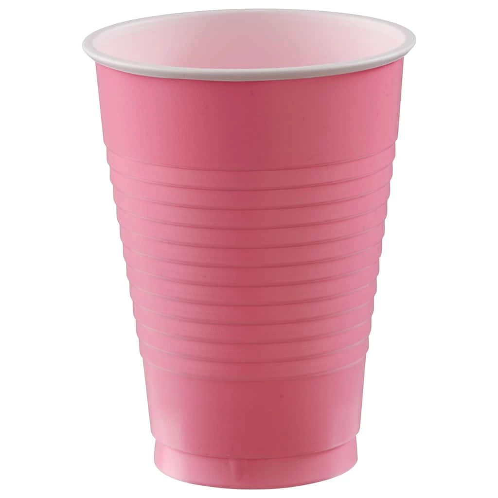Budget 🧨 12oz. Pink Plastic Cups, 150ct. by Amscan 👍 1 Budget 🧨 12oz. Pink Plastic Cups, 150ct. by Amscan 👍