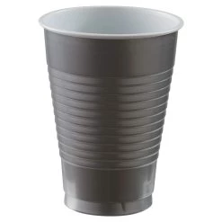 Deals ❤️ 12oz. Silver Plastic Cups, 150ct. by Amscan 😀