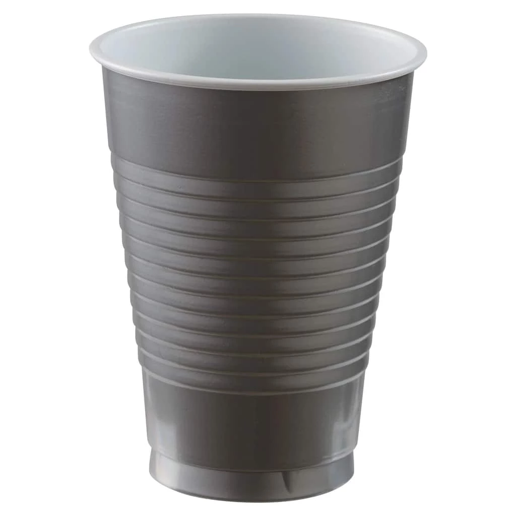 Deals ❤️ 12oz. Silver Plastic Cups, 150ct. by Amscan 😀 1 Deals ❤️ 12oz. Silver Plastic Cups, 150ct. by Amscan 😀