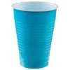 Promo 🥰 12oz. Caribbean Blue Plastic Cups, 150ct. by Amscan 🛒