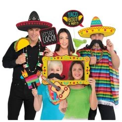 Cheap 💯 Cinco de Mayo Deluxe Jumbo Photo Props Kit by Amscan 🔔