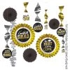 Hot Sale 😉 Black, Silver & Gold Graduation Decorating Kit by Amscan ❤️