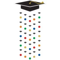 Outlet 👍 5.5ft. Multicolor Graduation Cap Doorway Curtain, 2ct. by Amscan ❤️