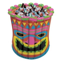 Outlet 🌟 Summer Luau Inflatable Tiki Tub Cooler by Amscan 🔔