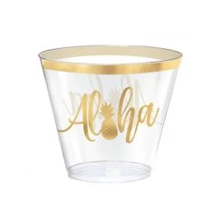 Cheap ❤️ 9oz. 🌞 Summer Luau You Had Me at Aloha Plastic Cups, 60ct. by Amscan ⭐