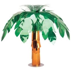 Best reviews of 🎁 20" ☀️ Summer Palm Tree Foil Centerpieces, 2ct. by Amscan ✔️