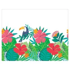 Top 10 😀 102" Tropical Jungle Plastic Table Covers, 3ct. by Amscan 👏
