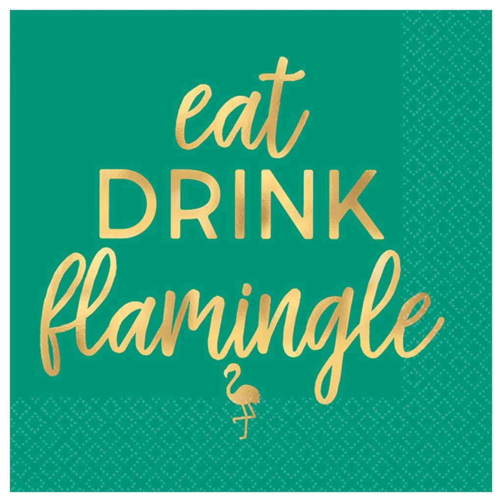 Flash Sale π Green Eat, Drink, Flamingle Beverage Napkins, 48ct. by Amscan βοΈ 1 Flash Sale π Green Eat, Drink, Flamingle Beverage Napkins, 48ct. by Amscan βοΈ
