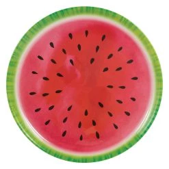 Cheapest 🔥 13.5" 🌞 Summer Luau Watermelon Platter, 4ct. by Amscan 🎁
