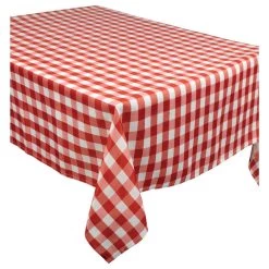Best reviews of ⌛ 8.6ft. BBQ Red Check Fabric Table Cover by Amscan 💯