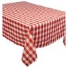 Deals ✔️ 7ft. 🌞 Summer BBQ Red Check Fabric Table Cover by Amscan 💯