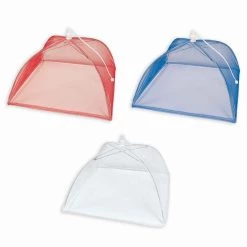 Cheapest 🎉 Patriotic Red White & Blue Food Covers, 6ct. by Amscan 🎁