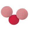 Wholesale 👏 Summer Picnic Gingham Paper Lanterns, 6ct. by Amscan ⭐