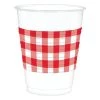 Buy 😉 16oz. 🌞 Summer Picnic Gingham Plastic Cups, 75ct. by Amscan 🛒
