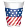 Cheap 🤩 16oz. Patriotic Plastic American Flag Printed Cups, 75ct. by Amscan ✔️