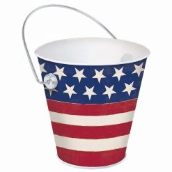 Top 10 ⌛ 4" Patriotic Americana Bucket, 6ct. by Amscan 🛒