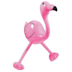 Wholesale 👍 24" 🌞 Summer Inflatable Flamingo, 8ct. by Amscan 🧨