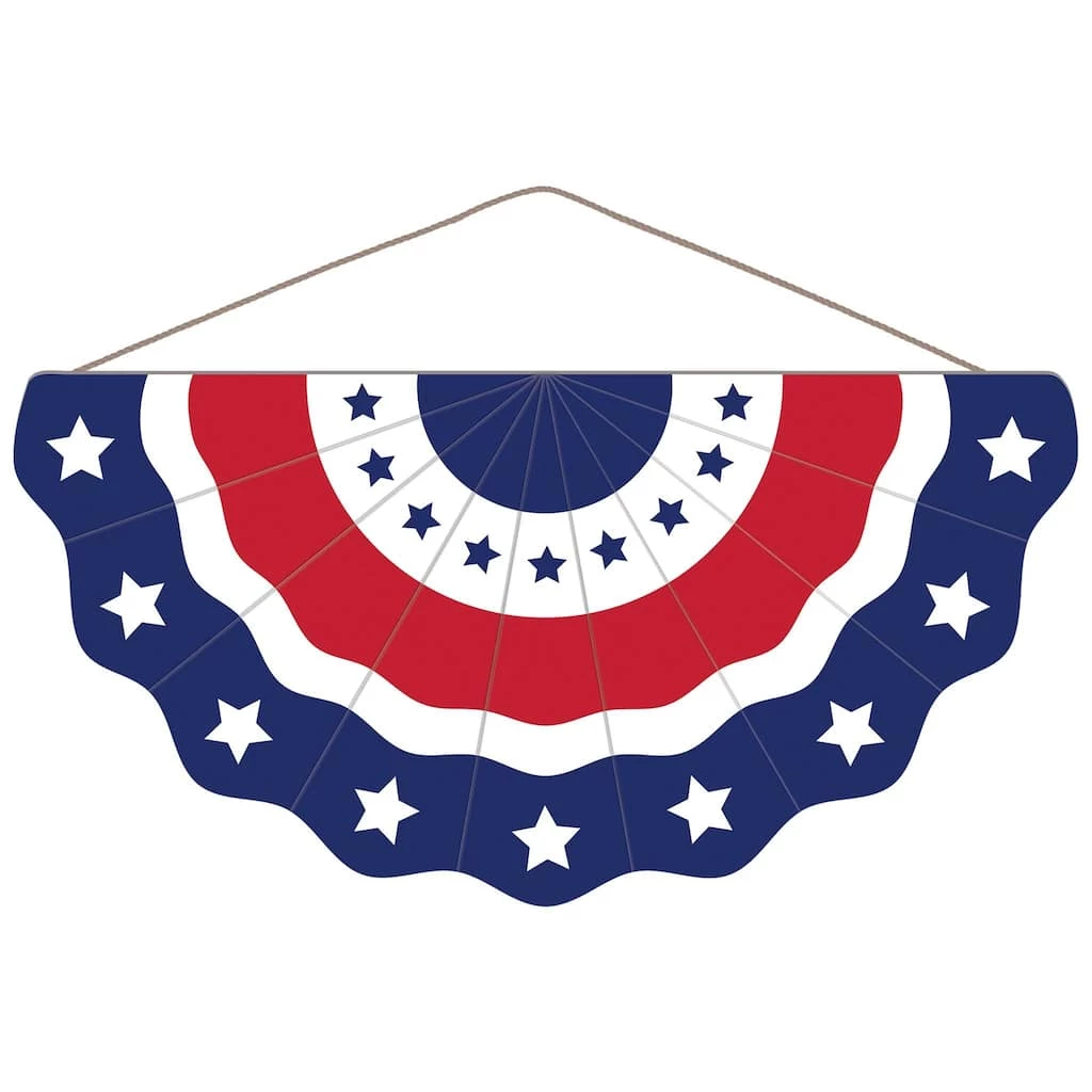 Cheap π Patriotic Bunting Hanging Decoration by Amscan π 1 Cheap π Patriotic Bunting Hanging Decoration by Amscan π