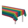 Top 10 🌟 90" Fiesta Serape Striped Flannel-Backed Vinyl Table Cover, 2ct. by Amscan 🥰