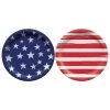 Best deal 🎁 6.75" Painted Patriotic Round Paper Plate Assortment, 100ct. by Amscan 🤩