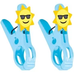 Hot Sale 👍 Summer Sun Beach Towel Clips, 6ct. by Amscan 🤩