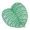 Best Sale 🌟 Summer Banana Leaf Vinyl Placemats, 4ct. by Amscan 🛒