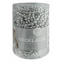 Outlet 🎉 30" Metallic Bead Party Necklaces, 50ct. by Amscan 🌟 -Amscan Sales Shop D616278S 1