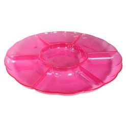 New 👍 16" Chip 'n Dip 7-Compartment Party Tray by Amscan 👏 -Amscan Sales Shop D616289S 1