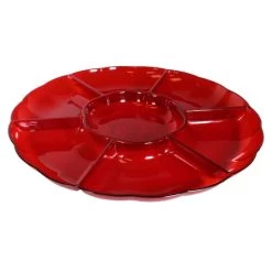 New 👍 16" Chip 'n Dip 7-Compartment Party Tray by Amscan 👏 -Amscan Sales Shop D616293S 1