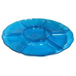 New 👍 16" Chip 'n Dip 7-Compartment Party Tray by Amscan 👏